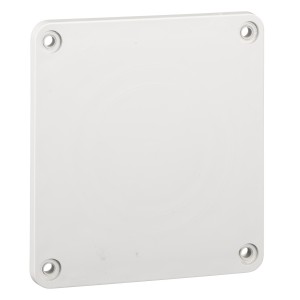 90 x 100 mm plate - for 65 x 65 or 75 x 75 mm outlet