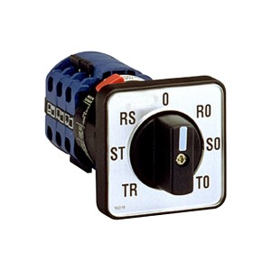 cam voltmeter switch CMV - 3L and 3L-N - 45° - for Ø 22.3 mm
