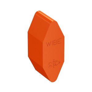Wibe - end plug 28 - plastic -red