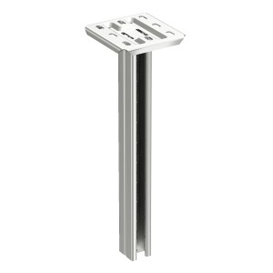 Wibe - vertical piece 20 - steel hot-dip galvanized - H:2980 mm