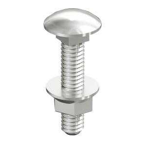 Wibe - screw set 2S - steel hot-dip galvanized