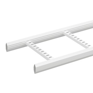 Wibe - cable ladder - KHZP-300 - steel Zinkpox coated white - 6 m