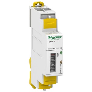 modular single phase power meter iEM2010 - 230V - 40A with pulse