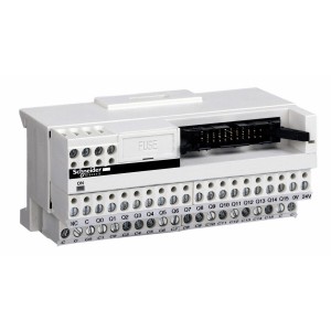 connection sub-base ABE7 - for Twido modular base - 12 inputs 8 outputs - Led