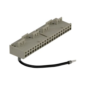 connection sub-base accessory - snap-on terminal block - 20 screw terminals