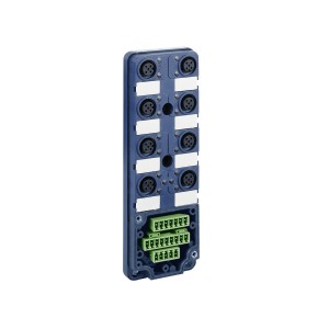 IP67 passive splitter box - with 8 channels M12 connector