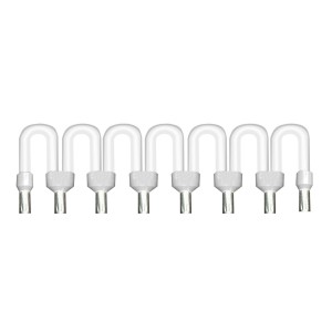 commoning link for connection sub-base - for common coil - white - 2 cm