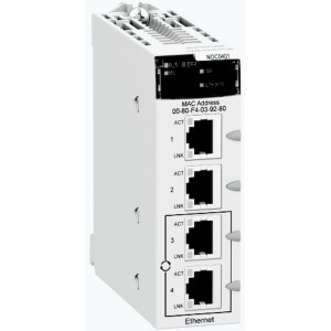 Ethernet module M340 - 4 x RJ45 10/100