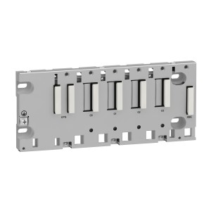 ruggedized rack M340 - 4 slots - panel, plate or DIN rail mounting