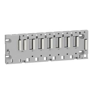 ruggedized rack M340 - 6 slots - panel, plate or DIN rail mounting