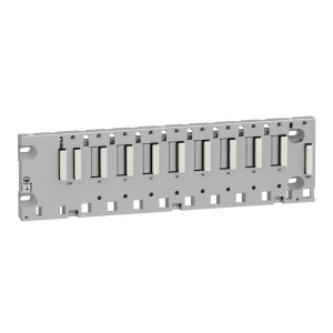 ruggedized rack M340 - 8 slots - panel, plate or DIN rail mounting