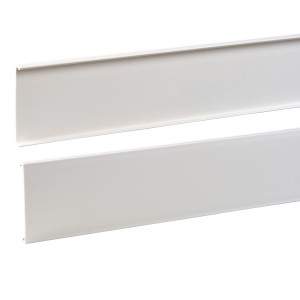 Ultra - front cover - 75 mm - PVC - white