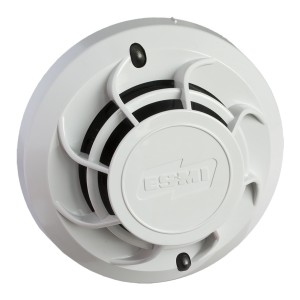 Heat detector, Esmi 52051E, without isolator, 58°C fixed temperature
