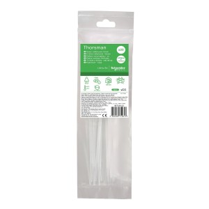 Thorsman, Cable tie 200x4.6mm Clear x20 lang