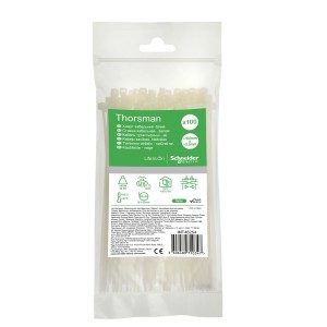 Cable tie, Thorsman, 3.6 x 150 mm, natural