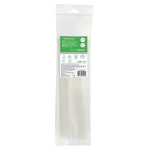 Cable tie, Thorsman, 3.6 x 300 mm, natural