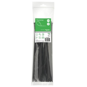 Thorsman - cable tie - black - 3.6 x 300 mm