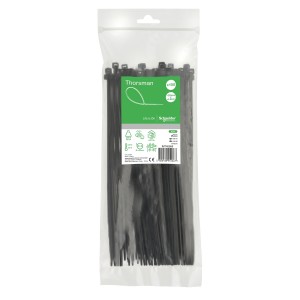 Thorsman - cable tie - black - 4.8 x 250 mm