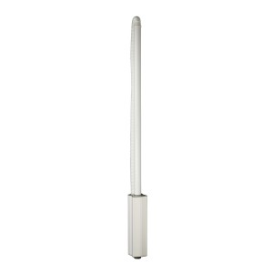 OptiLine 45 - pole - free-standing - 4 boxes - polar white - 2150 mm