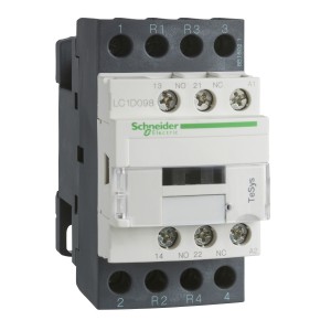 Kontaktor TeSys D | 440V 20A, 110V AC mähis, 4P (2NO + 2NC), AC-1