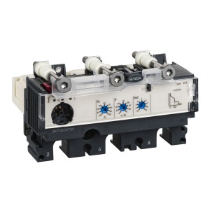 trip unit Micrologic 2.2 for Compact NSX 100/160/250 circuit breakers, electronic, rating 100A, 3 poles 3d