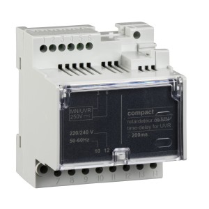 time delay relay - for voltage release MN - 220..240 V AC - 50/60Hz