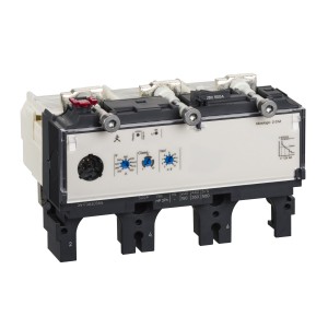 trip unit Micrologic 2.3 M for Compact NSX 630 circuit breakers, electronic, rating 500 A, 3 poles 3d