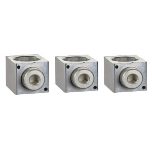 aluminium bare cable connectors, Compact NSX, EasyPact CVS, for 1 cable 35 mm² to 300 mm², 630 A, set of 3 parts