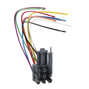 automatic auxiliary connector, moving part, Compact NSX 400/630, for circuit breaker, 1 to 9 wires