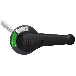 Extended front control rotary handle, FuPact INF400, black handle