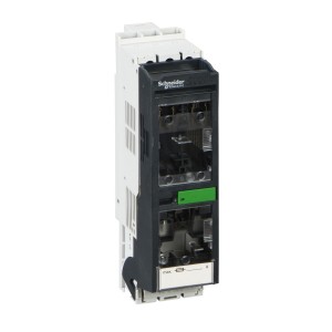 fuse switch disconnector, Fupact ISFT100N, 100 A, DIN NH000, 3 poles, 60 mm busbars mounting, upstream distribution