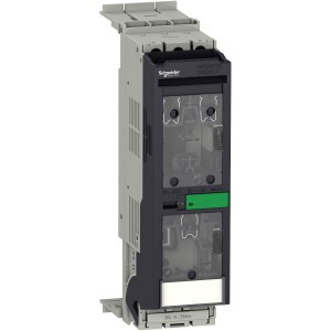 fuse switch disconnector, Fupact ISFT100N, 100 A, DIN NH000, 3 poles, 60 mm busbars mounting, downstream distribution