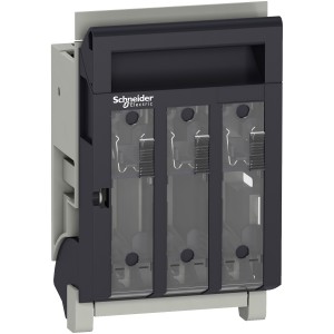 fuse switch disconnector, Fupact ISFT100, 100 A, DIN NH000, 3 poles, backplate mounting, 1.5 to 50 mm² cable connectors