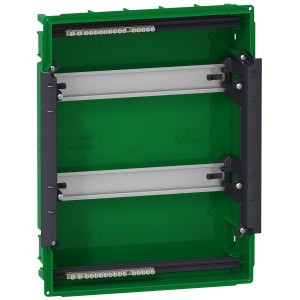 Mini Pragma enclosure base - 2 x 12 modules - for flush mounting