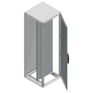 Spacial SF enclosure with mounting plate - assembled - 1200x600x400 mm