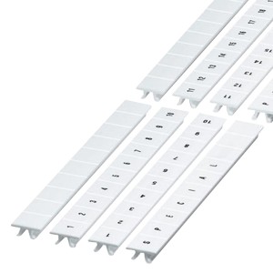 Klamber märgistusriba, 10 mm, 10 tähemärki 41 kuni 50, trükitud horisontaal
