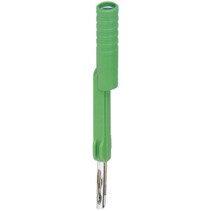 4MM OHUTUSKATSE PISTIKU KATSEADapter, lukustatav, roheline NSYTRV62TT jaoks