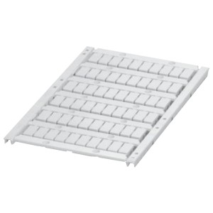 AB1 MÄRGISTUSKAART, 6 MM, 6 RIBA, 60 MÄRKI, TRÜKITUD NUMBER