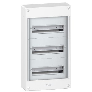 Pragma surface enclosure - IP30 - 3 x 13 modules - without door