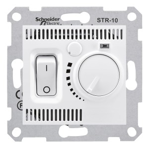 Sedna - room thermostat - 10A without frame white