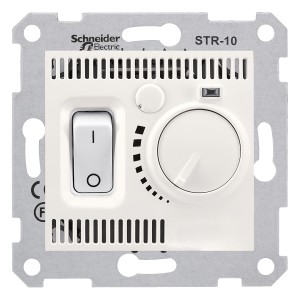 Sedna - room thermostat - 10A without frame cream