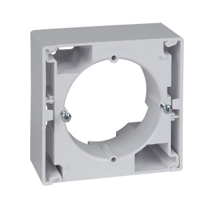 Sedna - 1-gang surface box - white