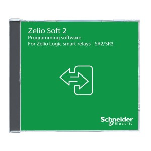 Programmeerimistarkvara “Zelio Soft 2” | Zelio Logic jaoks, mitmekeelne, CD-ROM
