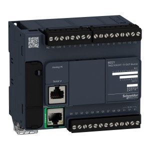 controller M221 24 IO transistor PNP Ethernet