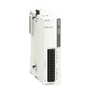 discrete I/O module M238 - 4 inputs 24 V DC - 4 outputs relay- 1 terminal block
