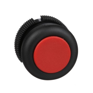round head for pushbutton - spring return - XAC-A - red - booted